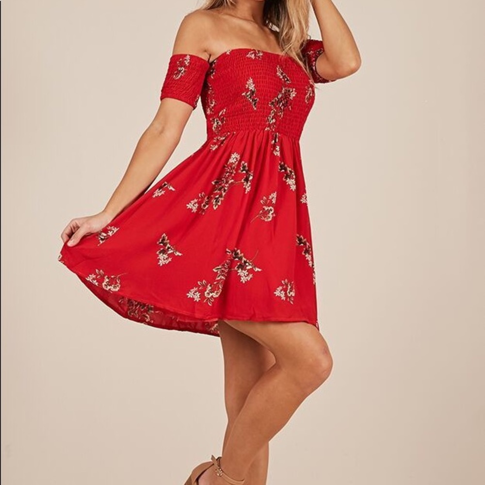 New Showpo Sold-out Falling for You Dress